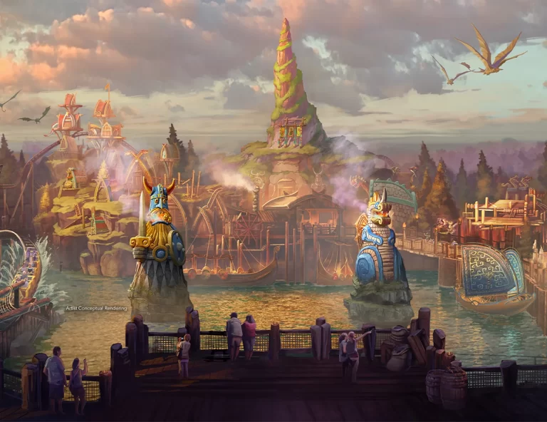 Las tierras temáticas para visitar en Epic Universe Orlando