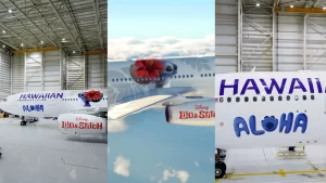 Hawaiian Airlines lanzó sus aviones inspirados en Lilo & Stitch