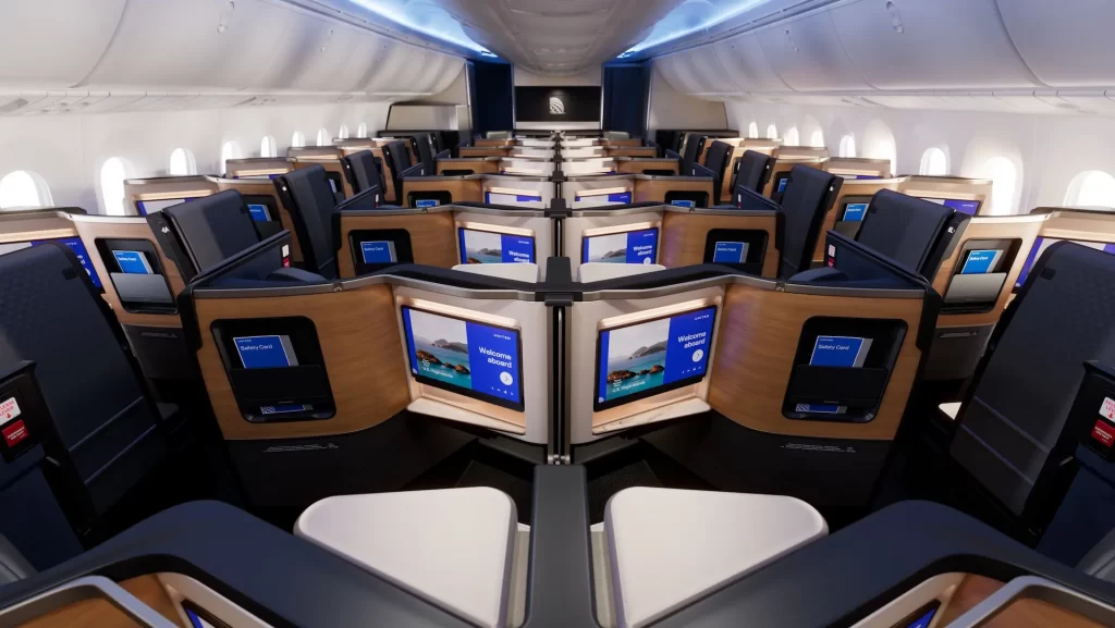 Así serán las nuevas cabinas de lujo de United Airlines