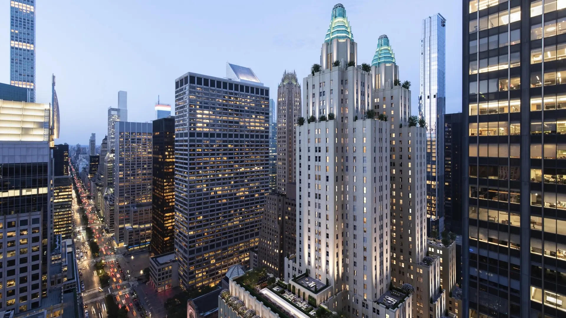 Este es el renovado hotel Waldorf Astoria Nueva York en imágenes