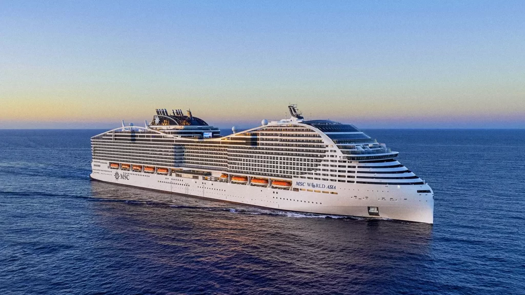 Así es el nuevo crucero MSC World Asia: imágenes