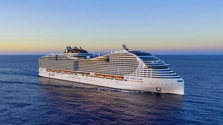 Así es el nuevo crucero MSC World Asia: imágenes