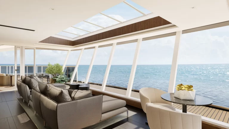¿Cómo es Skyview Regent, la suite de crucero más grande del mundo?