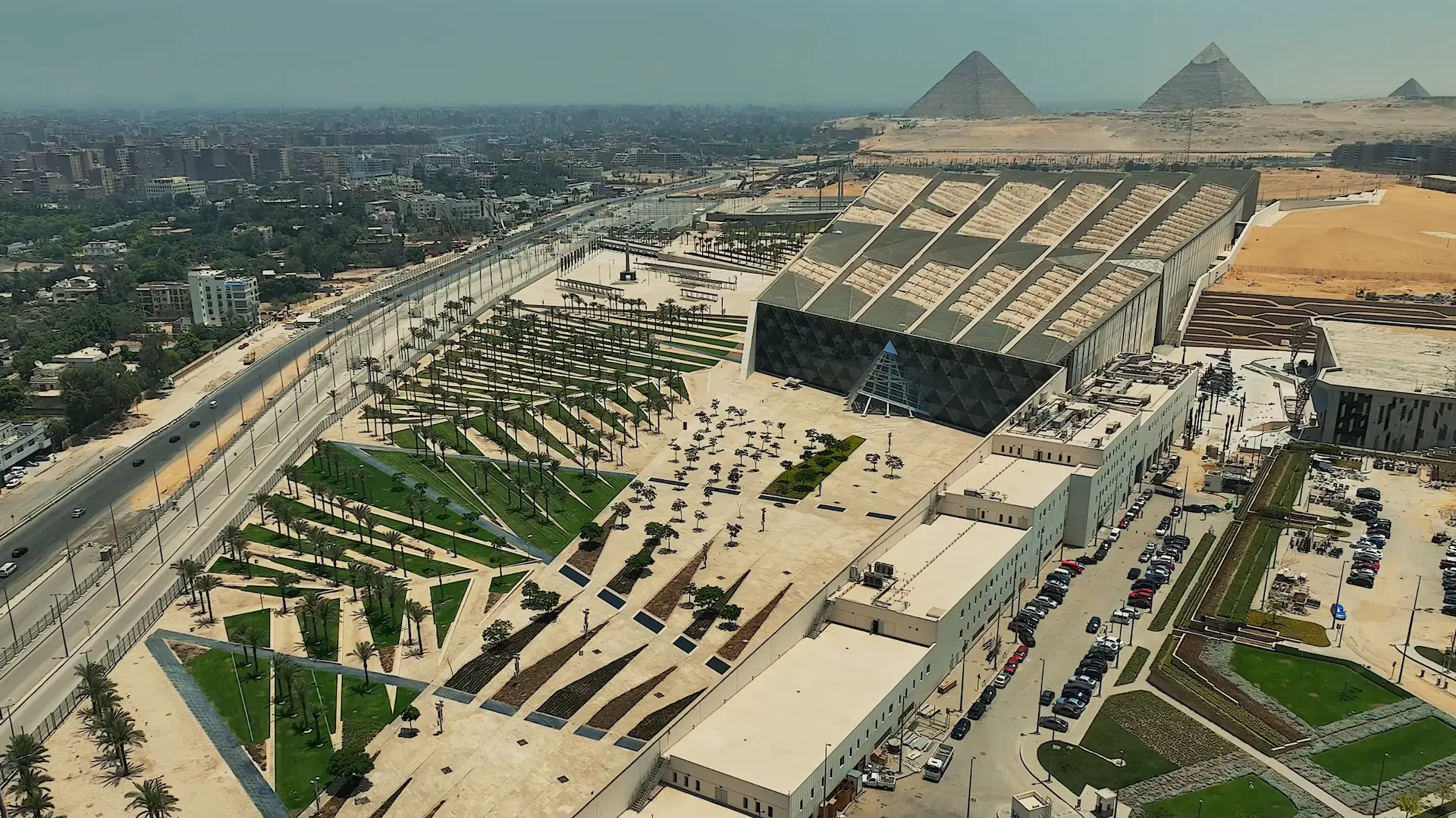 10 imágenes impactantes del Gran Museo Egipcio