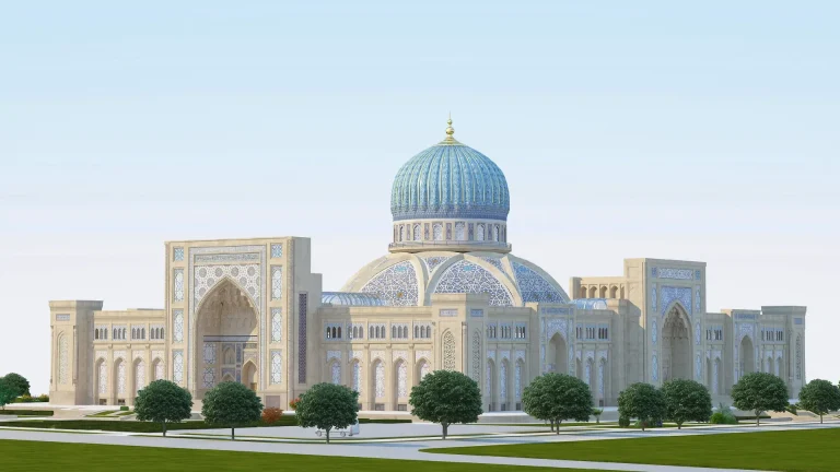 Así será el nuevo Museo en Uzbekistán, siete veces más grande que la Casa Blanca