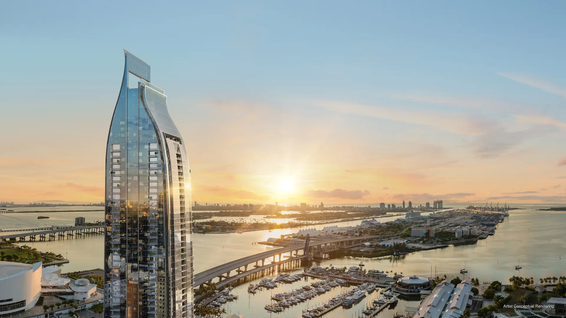 Delano Residences: así será el primer mirador público de Miami