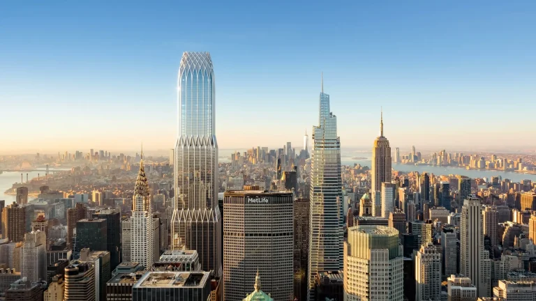 Avanza el nuevo rascacielos de Nueva York junto a Grand Central Station