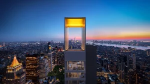 Así es la piscina infinita en el rascacielos más alto de la Quinta Avenida de Nueva York
