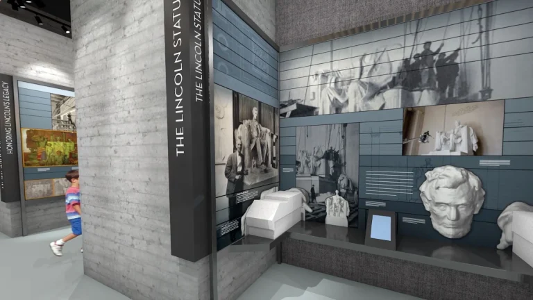 Así es el nuevo museo oculto debajo del Lincoln Memorial en Washington