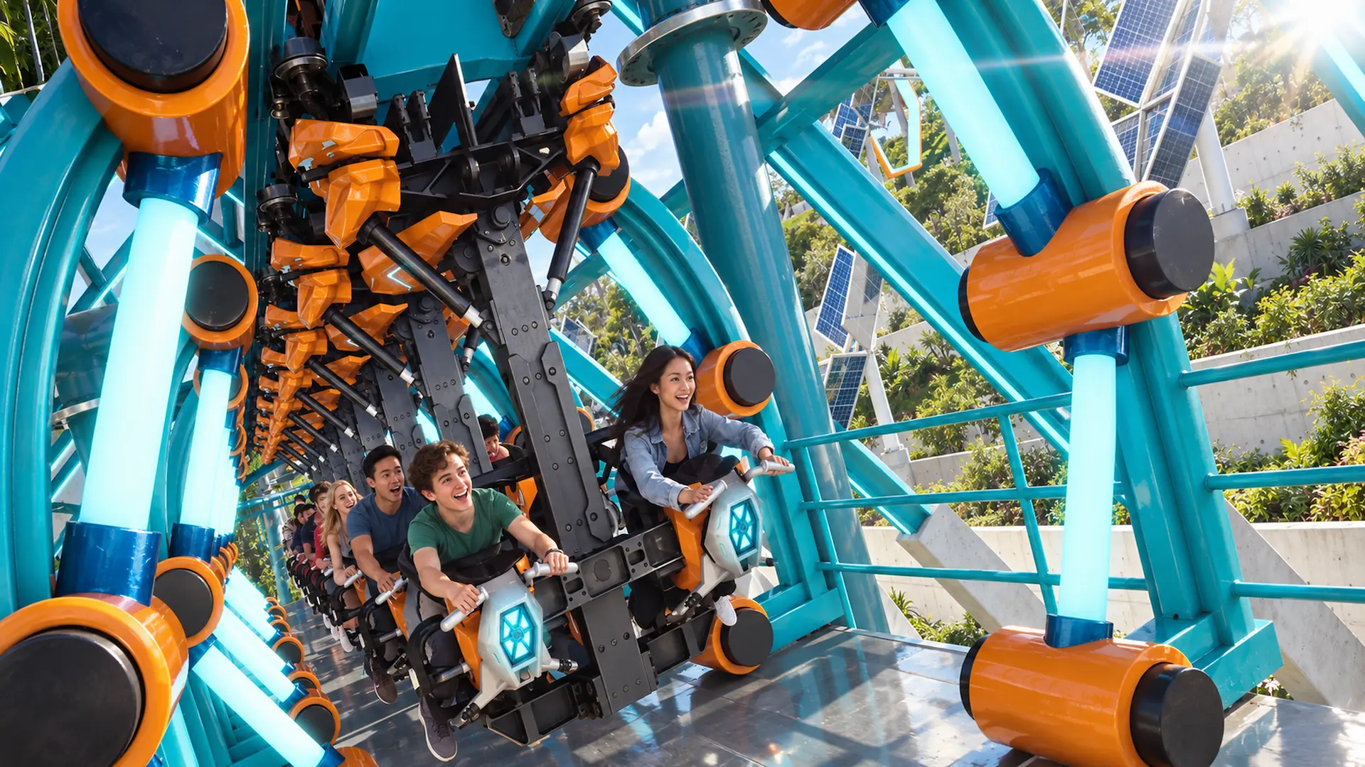 Six Flags inaugura en 2027 Thrill Glider, la montaña rusa más impactante de California