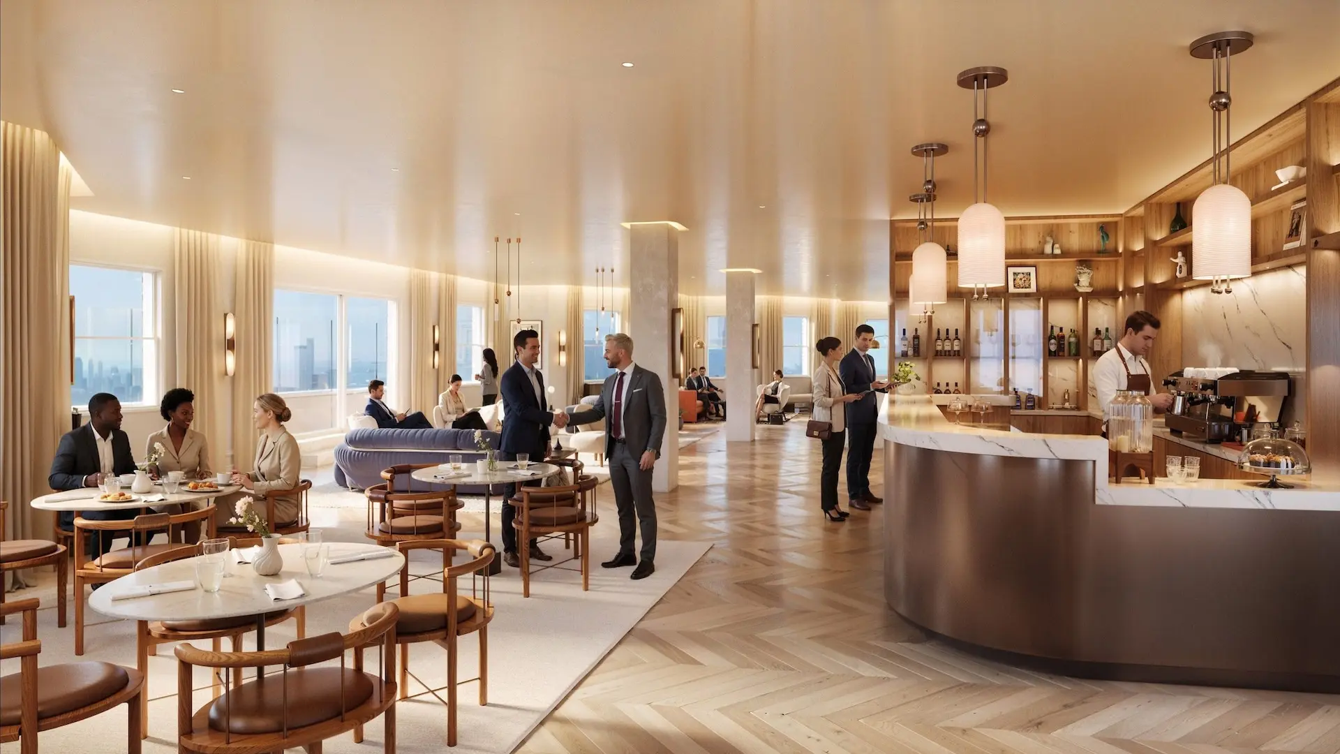 Se renueva el clásico rascacielos Chrysler de Nueva York: restaurant, lounge y mirador