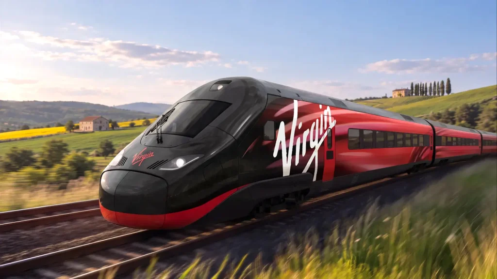 Virgin mostró un adelanto de cómo será su nuevo tren entre Londres y el resto de Europa